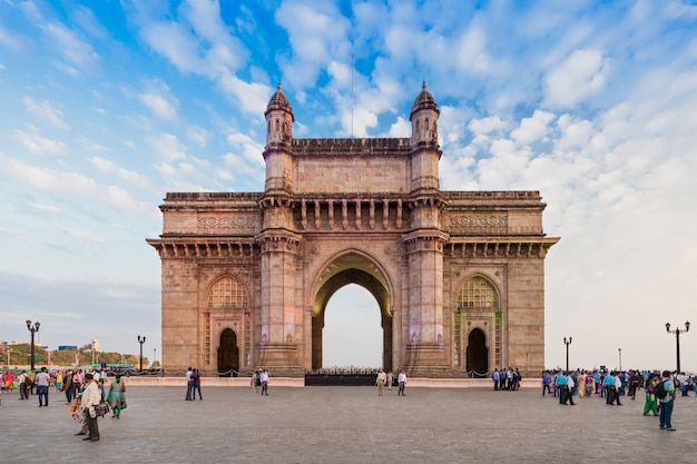 Gateway of India monument from the waterfront